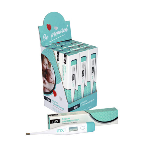 Fever thermometer - THMD01-B - Medinox - digital / oral / underarm