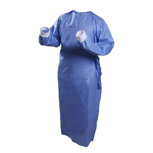 Unisex surgical gown - Medika Maesindo Global - disposable / blue