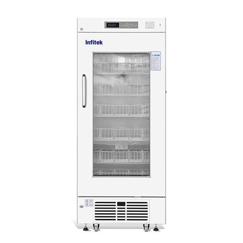 Blood bank refrigerator - BR4-370 - Infitek - for hospitals / cabinet / 1-door