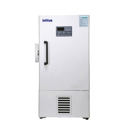Laboratory freezer - ULF86 series - Infitek - upright / 1-door / with direct cooling