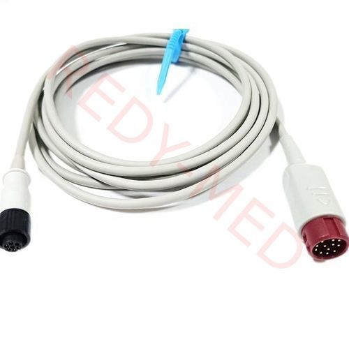 DIN IBP cable - BA-HP1-UT - Shenzhen Redy-Med Technology Co.,Ltd - for Philips