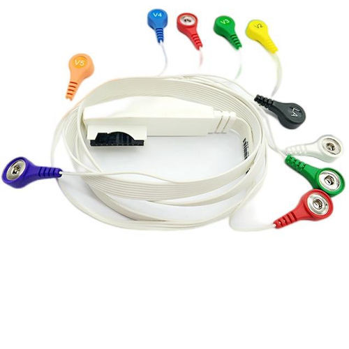 Cardiac Holter monitor ECG cable - VC210SA-014 - Shenzhen Redy-Med Technology Co.,Ltd - 10-wire