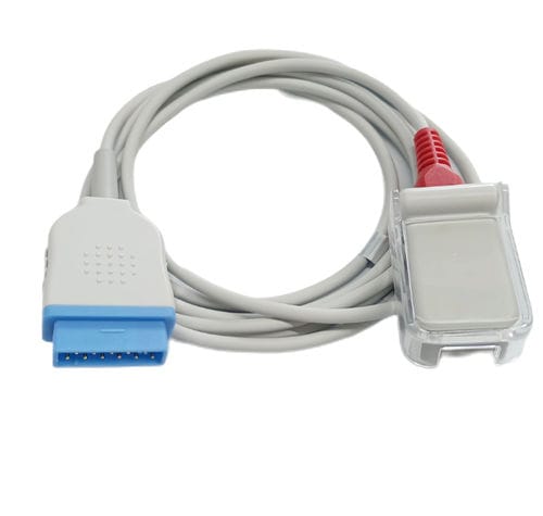 Fingertip SpO2 adapter cable - SA-421-149 - Shenzhen Redy-Med Technology Co.,Ltd - reusable / polyurethane