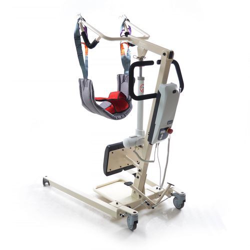 Battery-operated patient lift - Y402 - Intco Machinery - electric / on casters / folding