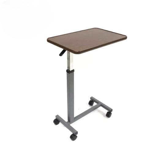 Height-adjustable overbed table - OBT04 - Intco Machinery - on castors