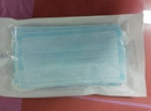 Adult surgical mask - Jiangxi Qiaomin Medical Appliance - blue / disposable / non-woven