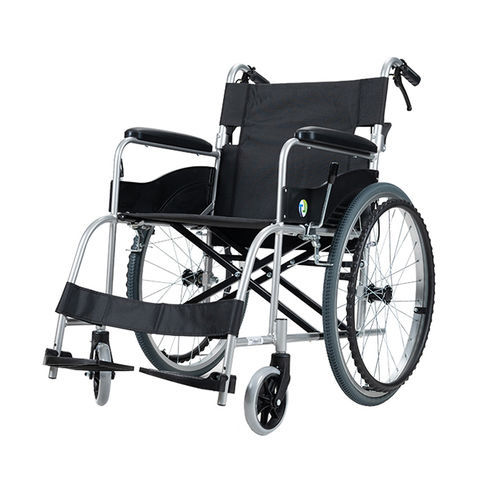 Manual wheelchair - ZTA168 - Zhongjin Medical - outdoor / folding / with legrest