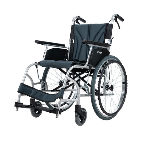 Manual wheelchair - ZTA188L - Zhongjin Medical - outdoor / with legrest / with armrests
