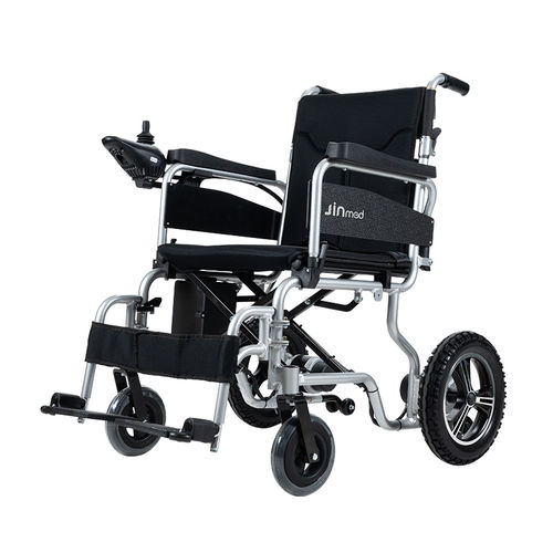Electric wheelchair - DYN36C-LY-ZJ - Zhongjin Medical - outdoor / folding / with legrest