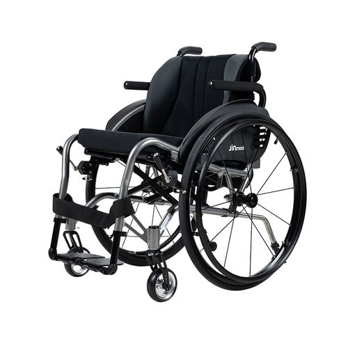 Manual wheelchair - NA-431 - Zhongjin Medical - outdoor / folding / height-adjustable