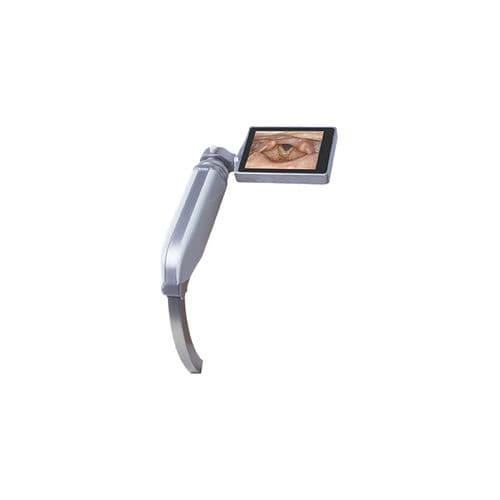 Pediatric video laryngoscope - Kingtaek® - uy - with integrated video monitor / with blade