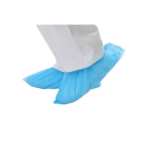 Polyvinyl chloride medical shoe cover - uy - non-woven / waterproof