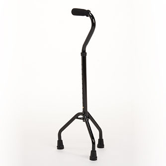 Walking stick with offset handle - Zoë - Vermeiren Medical Equipment - tripod