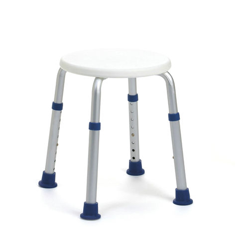 Shower chair without backrest - Jinny - Vermeiren Medical Equipment - height-adjustable