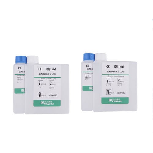 Creatine kinase assay kit - F001 series - Zhejiang Kangte Biotechnology Co., Ltd. - for cardiovascular diseases / for thyroid diseases / phosphate
