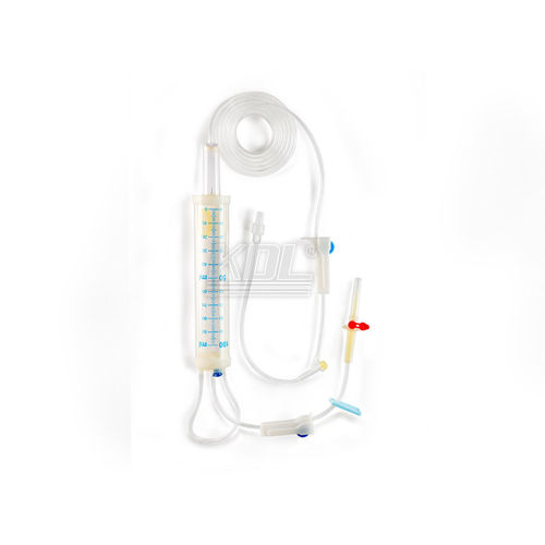 Infusion set with particle contamination filter - Zhejiang Kindly Medical Devices - with stopcock