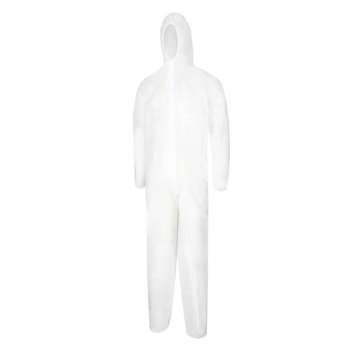 Unisex protective coveralls - SPFH035 - Soundpond International - disposable / white