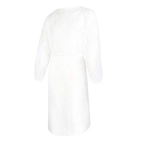 Unisex surgical gown - SPFH017 - Soundpond International - disposable / white