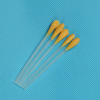 Standard swab - 602 - Xinxiang Qiangsheng Medical Equipment - plastic / cotton / sterile