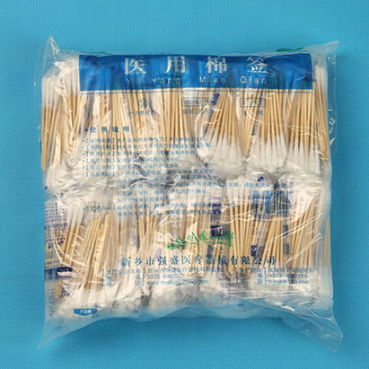 Standard swab - 571 - Xinxiang Qiangsheng Medical Equipment - plastic / cotton / sterile