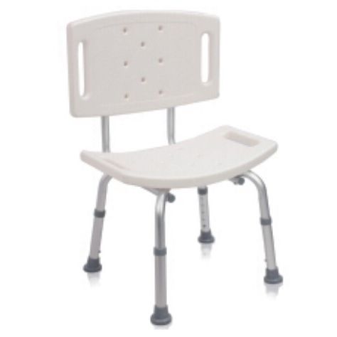 Bath seat with backrest - KR798L - Zhenjiang Kangrui Rehabilitation Equipment Co., Ltd. - height-adjustable