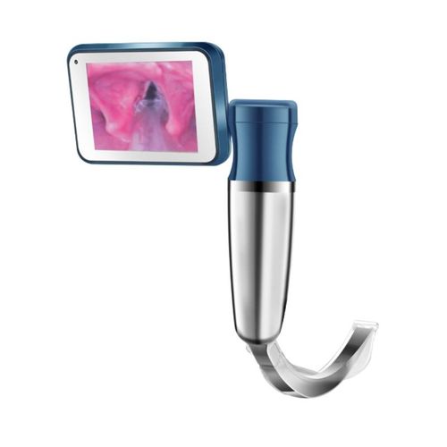 Pediatric video laryngoscope - BD-DP - Shenzhen Besdata Technology - high-definition / with integrated video monitor / single use