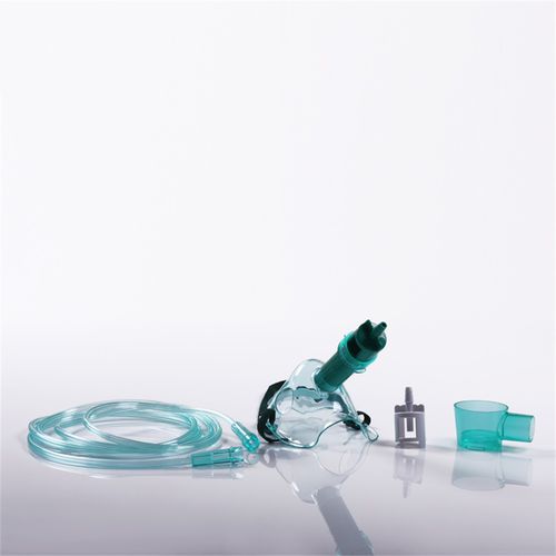 PVC oxygen mask - VM01XL - Sunrise Medical Technology - transparent / adjustable