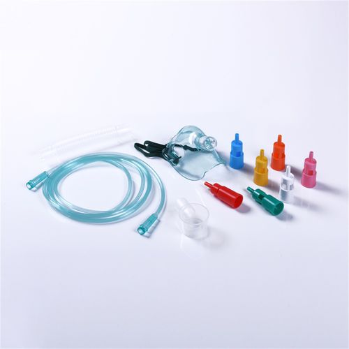 PVC oxygen mask - VM02XL - Sunrise Medical Technology - transparent / adjustable