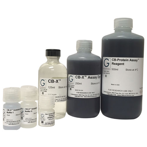 Assayed reagent - CB-X™  - G-BIOSCIENCES - solution / for research / for electrophoresis