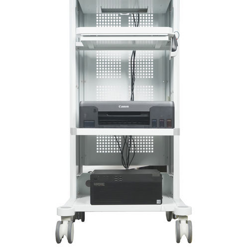Endoscope disinfection workstation - CR-IMAGE-2011A - Jiangsu Mole Electronic Technology - with monitor / on casters / automatic