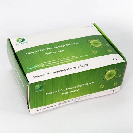COVID-19 rapid test - Shenzhen Lvshiyuan Biotechnology Co., Ltd - IgG / IgM / coronavirus
