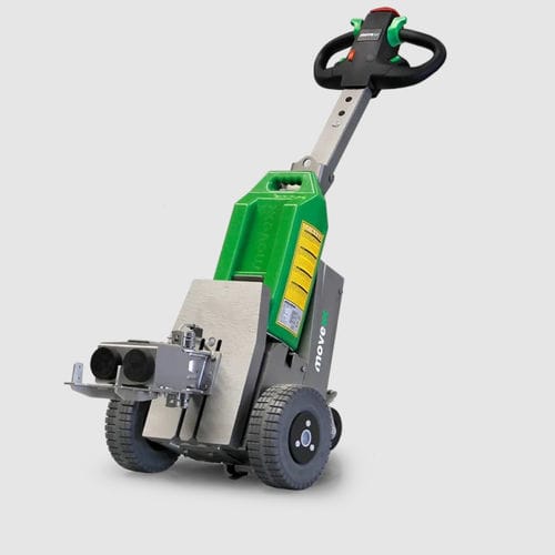 Medical trolley electric tug - TT1500-T-Inox - Movexx International BV - stainless steel