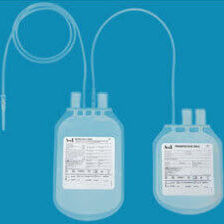Double blood bag - B2CA series - B L Lifesciences - PVC