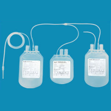 Triple blood bag - B2CS456PUZVH - B L Lifesciences - PVC