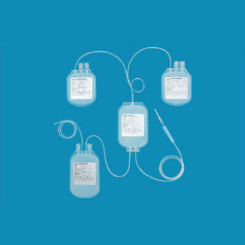 Quadruple blood bag - B4C - B L Lifesciences - PVC