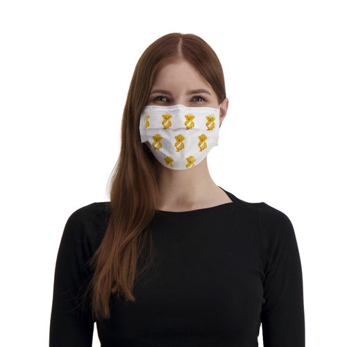 Type IIR surgical mask - Teddy Bear - Lifa Air - latex-free / fiberglass-free / adult