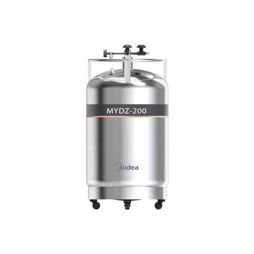 Transport container - MYDZ-50 - Midea Biomedical Co.ltd - stainless steel / liquid nitrogen / double