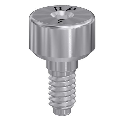 Cylindrical healing abutment Zimmer ScrewVent® ANGELS Dental