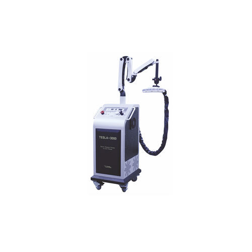 Magnetic therapy unit - TESLA-3000 - Wever Instruments - laser therapy unit / trolley-mounted