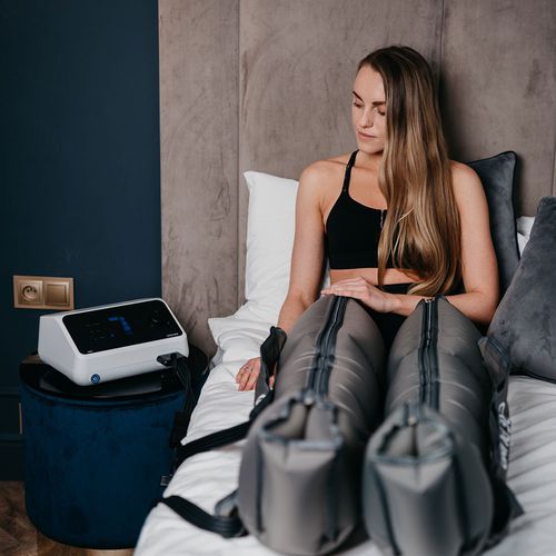 Leg pressure therapy unit LITE4 BardoMed tabletop / 4 independent