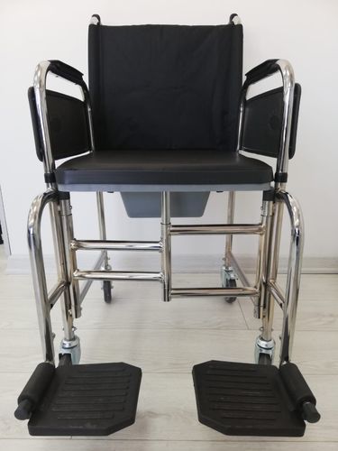 Manual wheelchair - ML-0525-002 - Beyazgrup Sağlık Ürünleri İmalat San.Ve - indoor / commode / folding