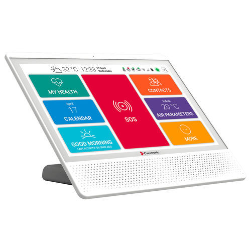 Home medical alert system - HomeTab - Caretronic Ltd - fall / with touch screen