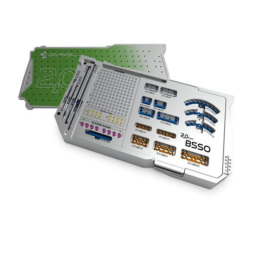 Orthognathic surgery instrument kit - Special System D-BSSO - Delphos Implants