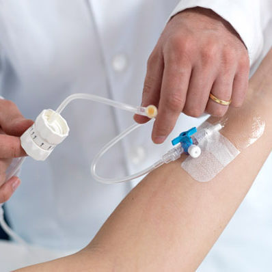 PVC infusion set - 2673 - FARMABAN S.A. - with Y port / with latex free composition