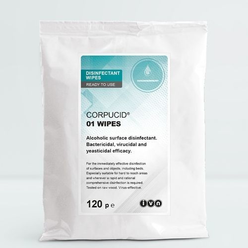 Floors ans surface cleansing wipes - CORPUCID® 01 - IVN Nettetal & Unigema - pack of 120