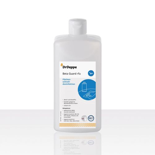 Floors ans surface disinfectant - Beta Guard rfu - Laboratorium Dr. Deppe - liquid / 1000 mL / 500 mL