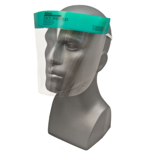Full-face face-shield - MS-12100	 - MedSource Labs - adult / unisex / anti-fog coating