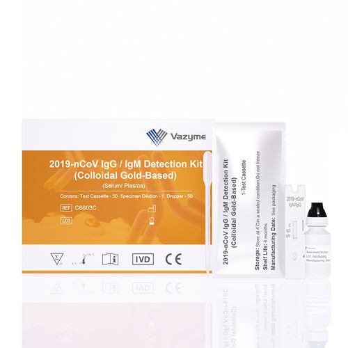 COVID-19 detection kit - Nanjing Vazyme Medical Technology Co.,Ltd - immunoglobulin / IgG / IgM
