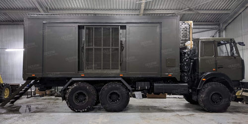 Surgical emergency mobile health vehicle - Optima Elektro Hidrolik Ltd. Sti. - trauma / intensive care / truck