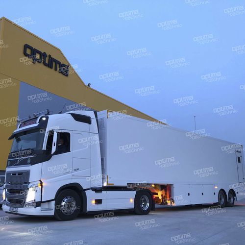 Laboratory mobile health vehicle - BSL2  - Optima Elektro Hidrolik Ltd. Sti. - trailer